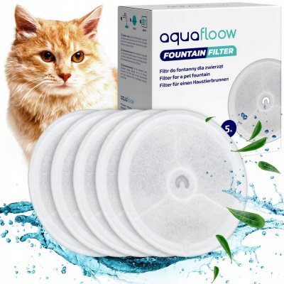 AquaFloow Sada filtrů pro napáječku fontány Petkit Eversweet 5 ks – Zboží Dáma