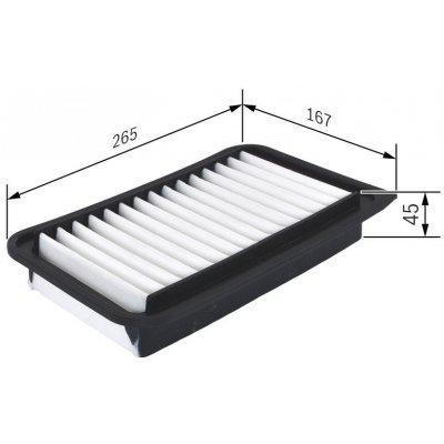 Vzduchový filtr BOSCH F 026 400 420 – Zboží Mobilmania