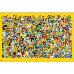 Plakát, Obraz - The Simpsons - Cast, 91.5 × 61 cm – Zboží Dáma