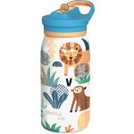 Quokka Nerezová termoláhev s pítkem Pop Kids Safari 445 ml – Hledejceny.cz