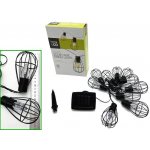 Creative Corner Zahradní osvětlení solární žárovky girlanda půda 10LED – Hledejceny.cz