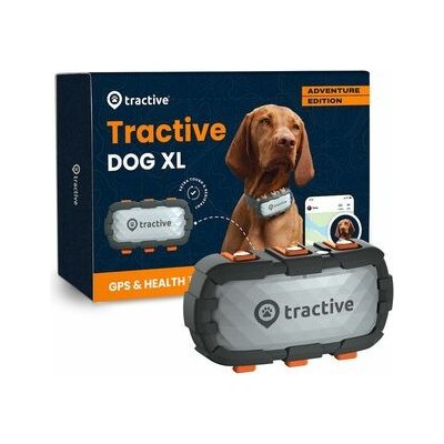 Tractive DOG XL – Adventure Edition (TRDOG4XLRUG) šedý – Zboží Mobilmania