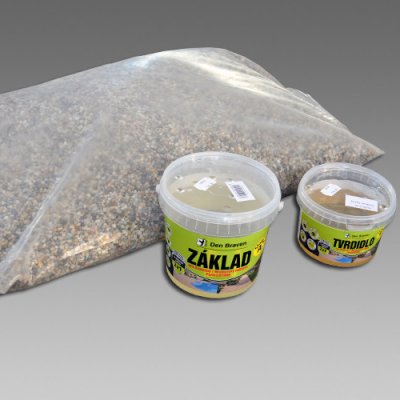 Den Braven Říční kamínky oblé 4 mm - 6 mm pro kamenný koberec 25 kg – Zboží Mobilmania