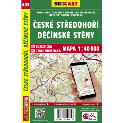 České středohoří mapa 1:40 000 č. 403 – Hledejceny.cz