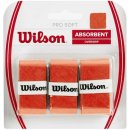 Wilson Pro Soft overgrip 3ks oranžová