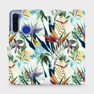 Pouzdro Mobiwear parádní flip Xiaomi Redmi Note 8T - M071P Flóra – Zbozi.Blesk.cz