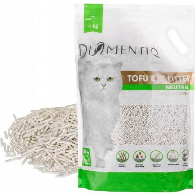Diamentiq Stelivo ekologické Tofu hrudkující přírodní 4 kg – Hledejceny.cz