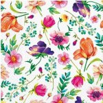 Paw Ubrousek 33x33cm Pestré květy – Zbozi.Blesk.cz