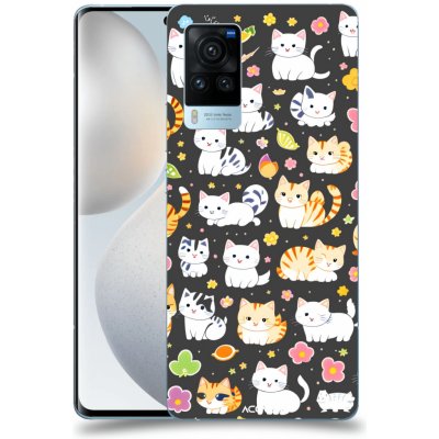 Pouzdro ACOVER Vivo X60 Pro 5G s motivem Little cats – Zboží Mobilmania