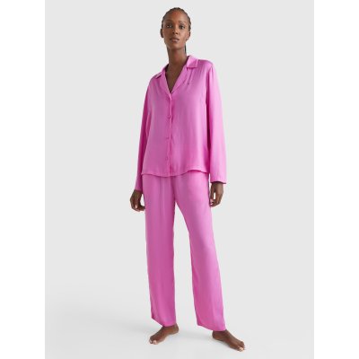 Tommy Hilfiger luxusní dámské saténové pyžamo UW0UW03847
