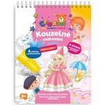Kouzelné malování vodou Princezny/blok s tužkou 4 listy – Hledejceny.cz