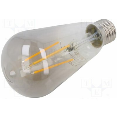 GTV Poland LD-ST64FPE6-30 Žárovka LED šedá E27 230VAC 600lm 6W 360° 2700K – Hledejceny.cz