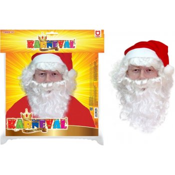 Paruka s vousy Santa Claus pro