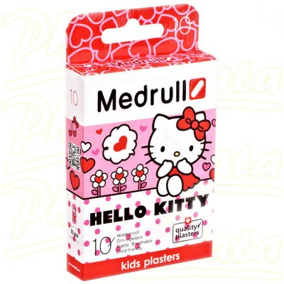 Medrull náplast dětská Kids Hello Kitty 10 ks – Hledejceny.cz