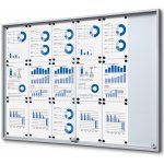 Jansen Display interiérová vitrína 18 x A4 – Zboží Živě