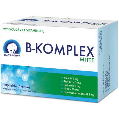 Mitte B-Komplex 100 tablet – Hledejceny.cz