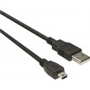 Premiumcord ku2m2a USB 2.0 propojovací A-B mini, 2m, černý