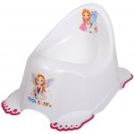 TEGA Hrající nočník protiskluzový Malá Princezna bílý – Zboží Dáma