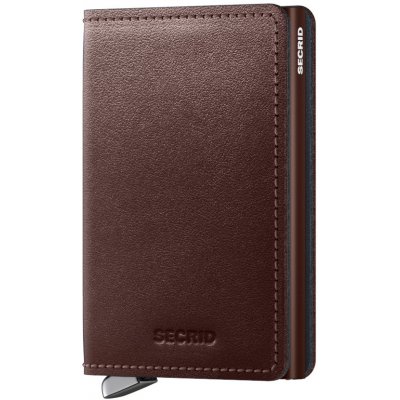 Secrid Premium Slimwallet Dusk Tmavě Hnědá – Zboží Mobilmania