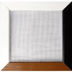 Rolux Síť proti hmyzu s lemem šířka od 801 do 900 mm barva bílá Výška od 1101 do 1200 mm, BARVA SÍŤOVINY ŠEDÁ – Hledejceny.cz