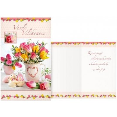 Přání Velikonoční malé N02-089 Z – Zboží Dáma