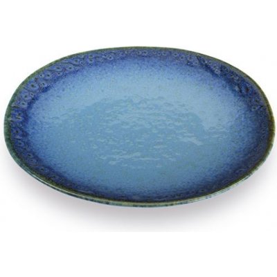 Carlo Giannini Mělký talíř TERRE LONTANE 27 cm modrý – Zboží Mobilmania