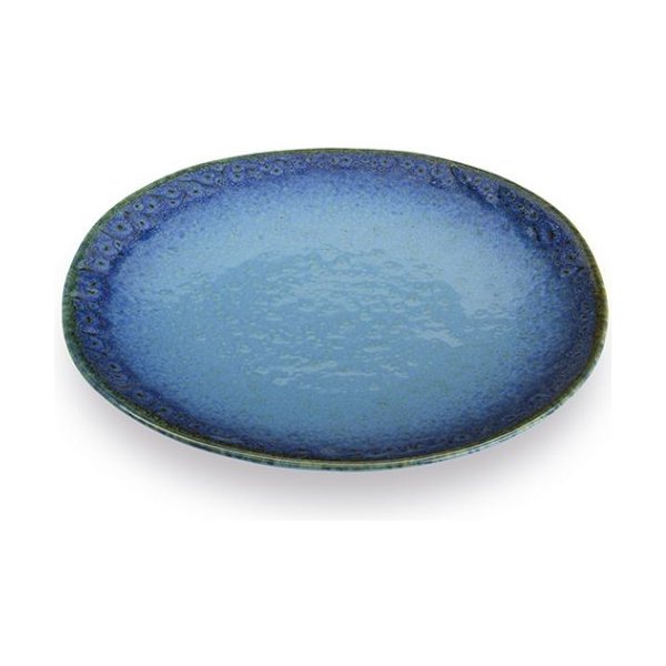 Talíř Carlo Giannini Mělký talíř TERRE LONTANE 27 cm modrý