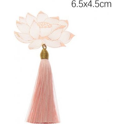 Designová kovová záložka - lotosový květ – Hledejceny.cz