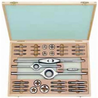 Bučovice Tools 340 012 Souprava závitořezných nástrojů W 1-II, HSS(BSW 1/8" - 1/2") – Hledejceny.cz