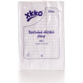 Kikko XKKO vysokogramážní LUX ECO 70 x 70 nebělené Pleny 10 ks