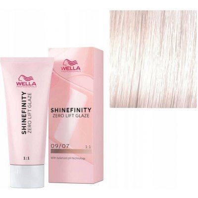 Wella Shinefinity Zero Lift Glaze 09/07 Natural Beige Sand 60 ml – Zboží Dáma