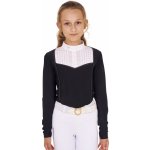 EQUESTRO Triko závodní Rhinestone dámské černé – Zboží Dáma