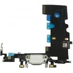 Apple iPhone 8 - Nabíjecí Konektor + Mikrofon + Flex Kabel - barva bílá – Zboží Živě