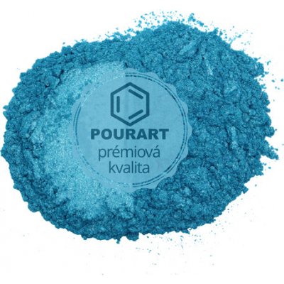 PourArt Metalický prášek DK400 Pearl Light Blue 10 g – Zboží Mobilmania