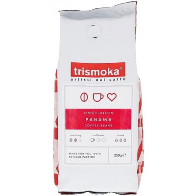 Trismoka Caffe Panama káva zrnková 250 g – Zboží Mobilmania
