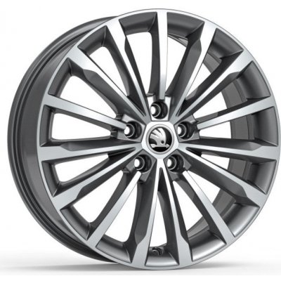 Škoda Trinity 7x18 5x112 ET43 anthracite – Zbozi.Blesk.cz