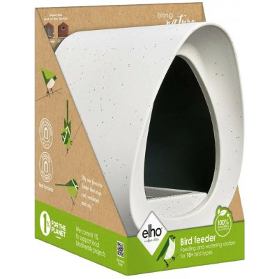 Elho Krmítko pro ptáky Essential 23 x 21,1 x 18 cm šedé – Zboží Mobilmania