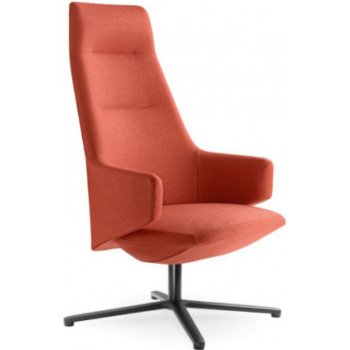 LD seating křeslo MELODY LOUNGE ML-XL Hlavová opěrka bez hlavové opěrky RA - houpací mechanika s možností aretace ve výchozí pozici GALERIE - Čalounění LD seating LÁTKY 2 / VALENCIA XTREME STYLE AS