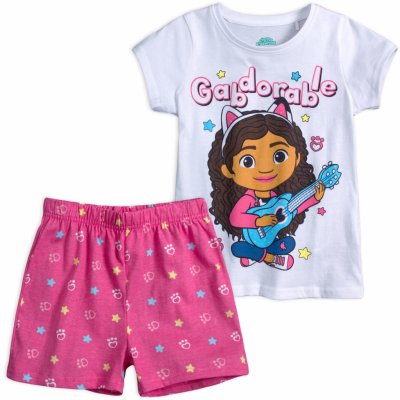 Dívčí letní pyžamo Gabby´s Dollhouse růžové – Zboží Dáma
