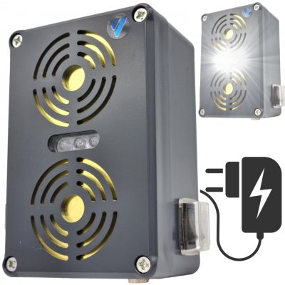 Viano Odpuzovač hlodavců stroboskopický a ultrazvukový s napájením OD-15 – Zboží Dáma