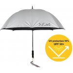 JuCad Telescopic Automatic Umbrella stříbrná – Sleviste.cz
