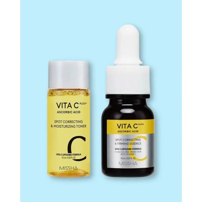Missha Sada pro péči o obličej Vita C Trial Kit 15 ml + 10 ml – Zboží Mobilmania