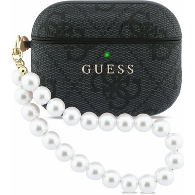 Guess PU 4G Classic Logo Pearl Strap Pouzdro pro AirPods Pro 3 Black GUAP3P4E4PSK – Zbozi.Blesk.cz