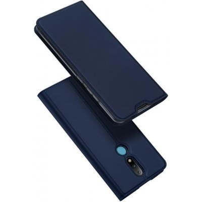 DUX PU kožené Nokia 2.4 - tmavěmodré – Zboží Mobilmania