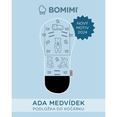 Bomimi ADA Podložka MEDVĚD blue – Zboží Dáma