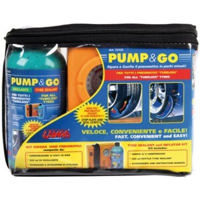 PUMP & GO Opravná sada defektu s kompresorem 12V – Zbozi.Blesk.cz