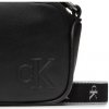 Kabelka Calvin Klein Jeans kabelka Ultralight Ew Dbl Camera Bag20 K60K610079 Černá