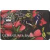 Mýdlo English Soap Company Geranium & Bazalka Tuhé mýdlo 240g