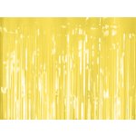 Párty závěs s třásněmi “ŽLUTÝ”, 100x200 cm – Hledejceny.cz