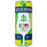 Becherovka Beton Original 4,5% 0,25 l (plech) – Sleviste.cz